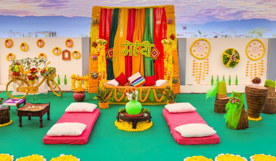 🌼 Mehndi & Haldi Decoration Ideas for 2025–26 Weddings | Latest Trends by The Event Essence